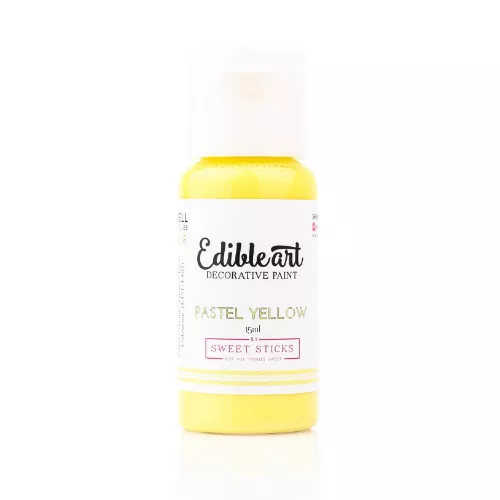 Edible Art Paint -Pastel Yellow